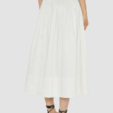 Leonie Cotton Sateen Skirt