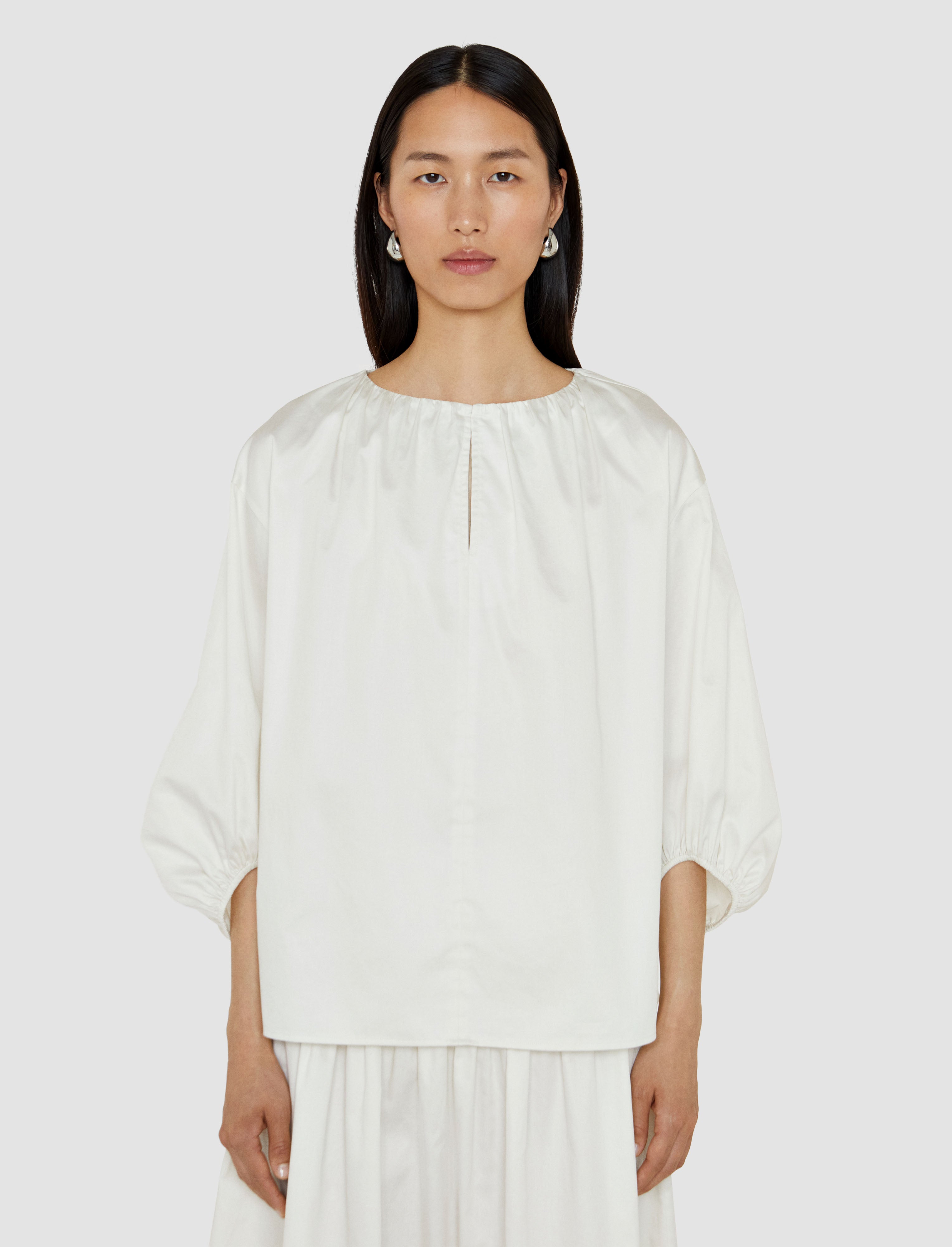 white-godin-cotton-sateen-blouse-JOSEPH