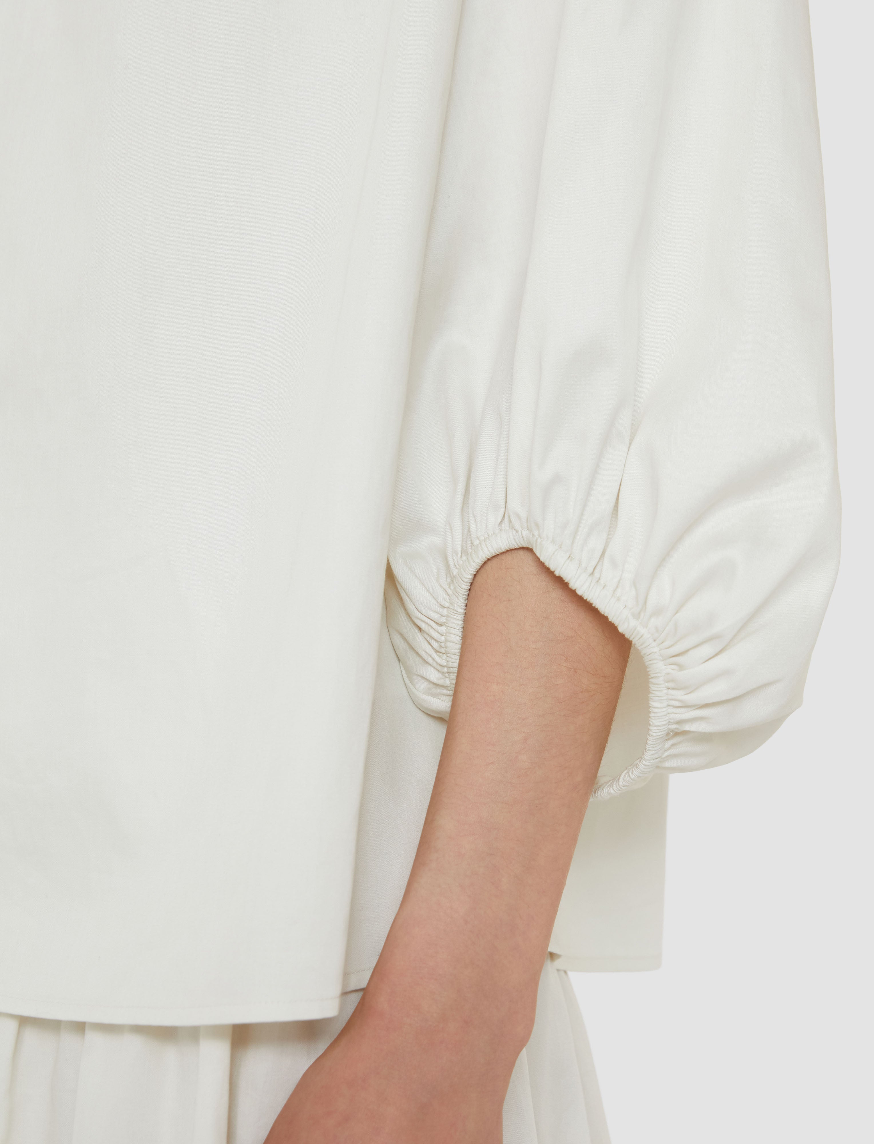 white-godin-cotton-sateen-blouse-JOSEPH