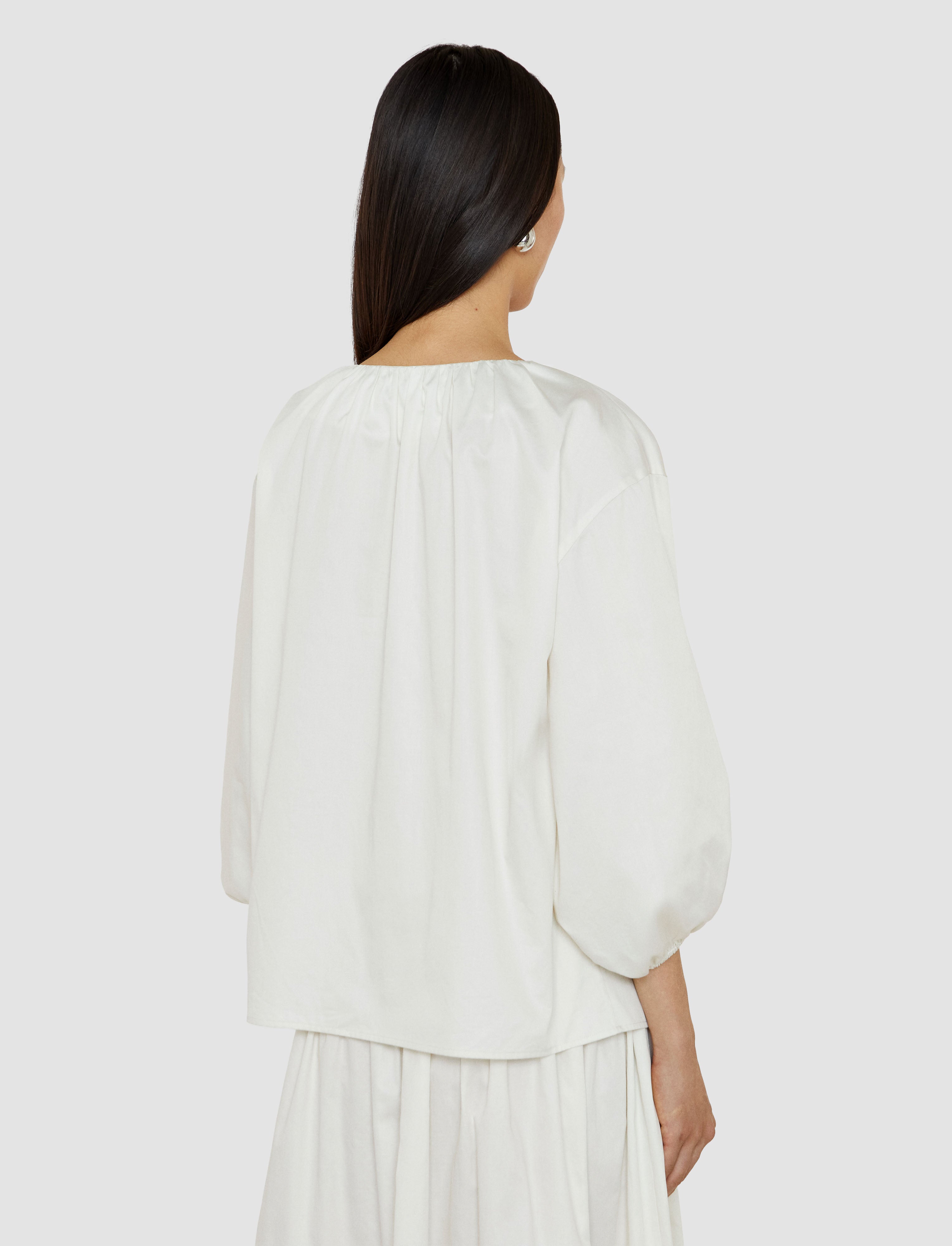white-godin-cotton-sateen-blouse-JOSEPH