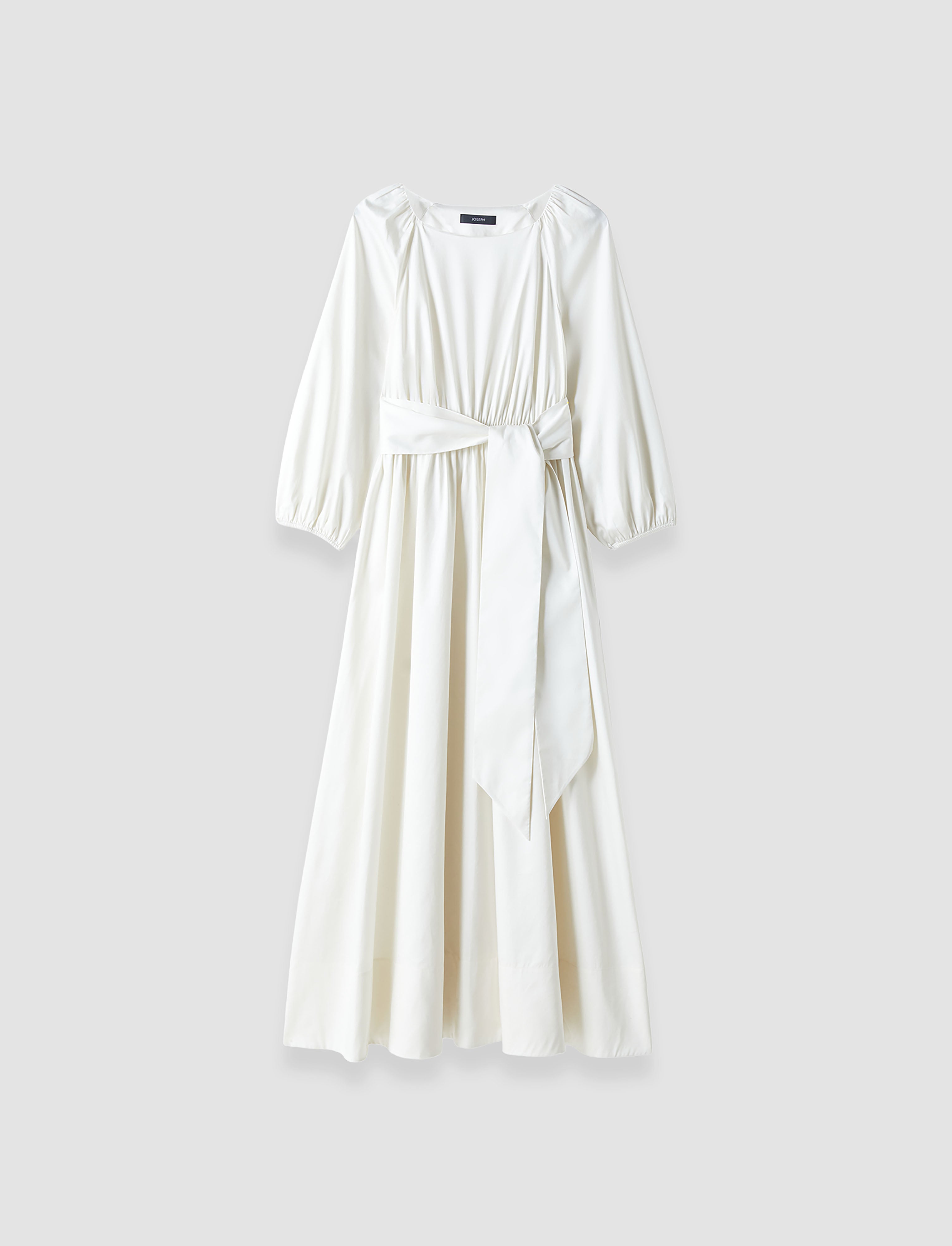 white-robe-bellan-en-satin-de-coton-JOSEPH