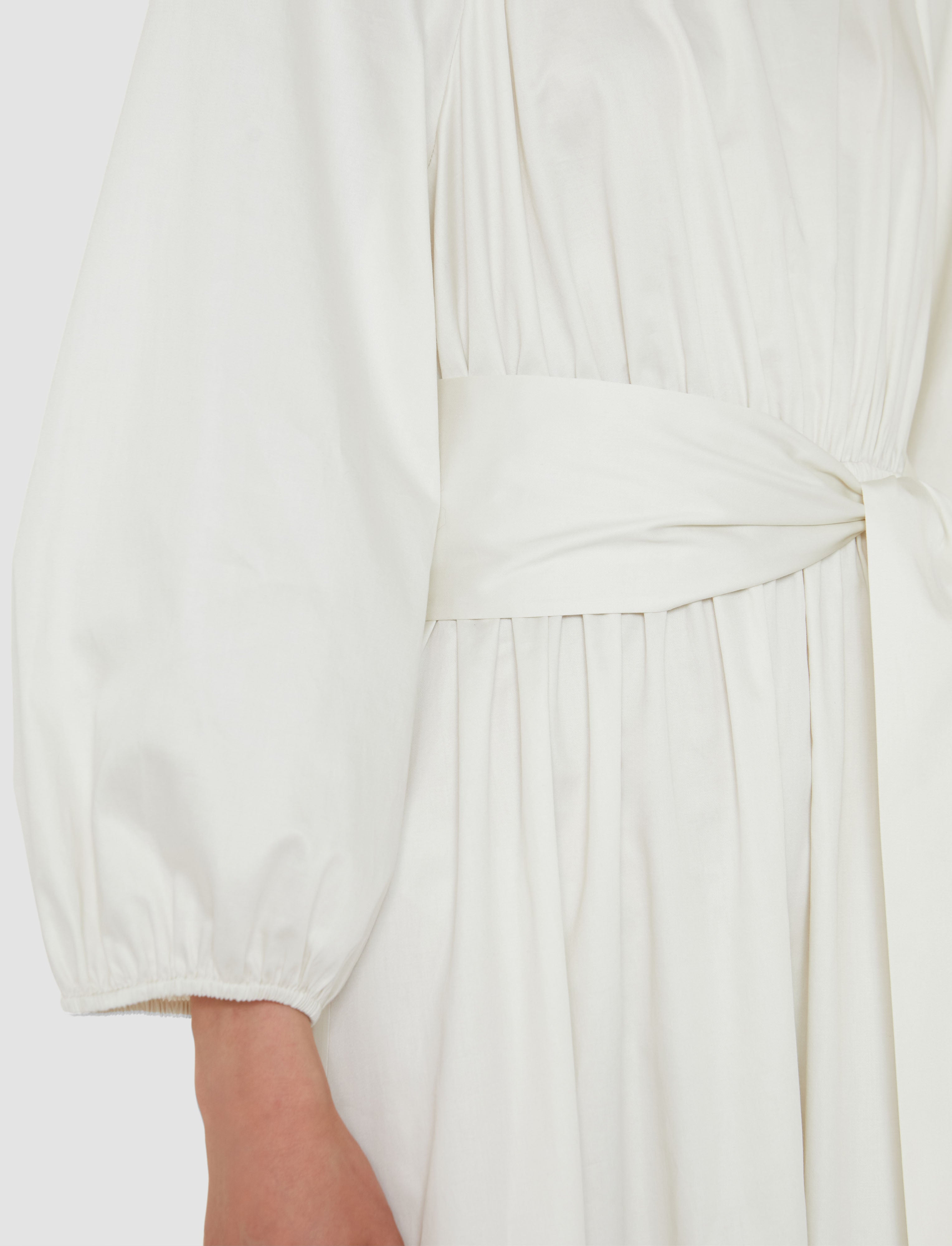 white-robe-bellan-en-satin-de-coton-JOSEPH