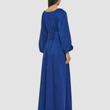 Blue Bellan Cotton Sateen Dress - Joseph