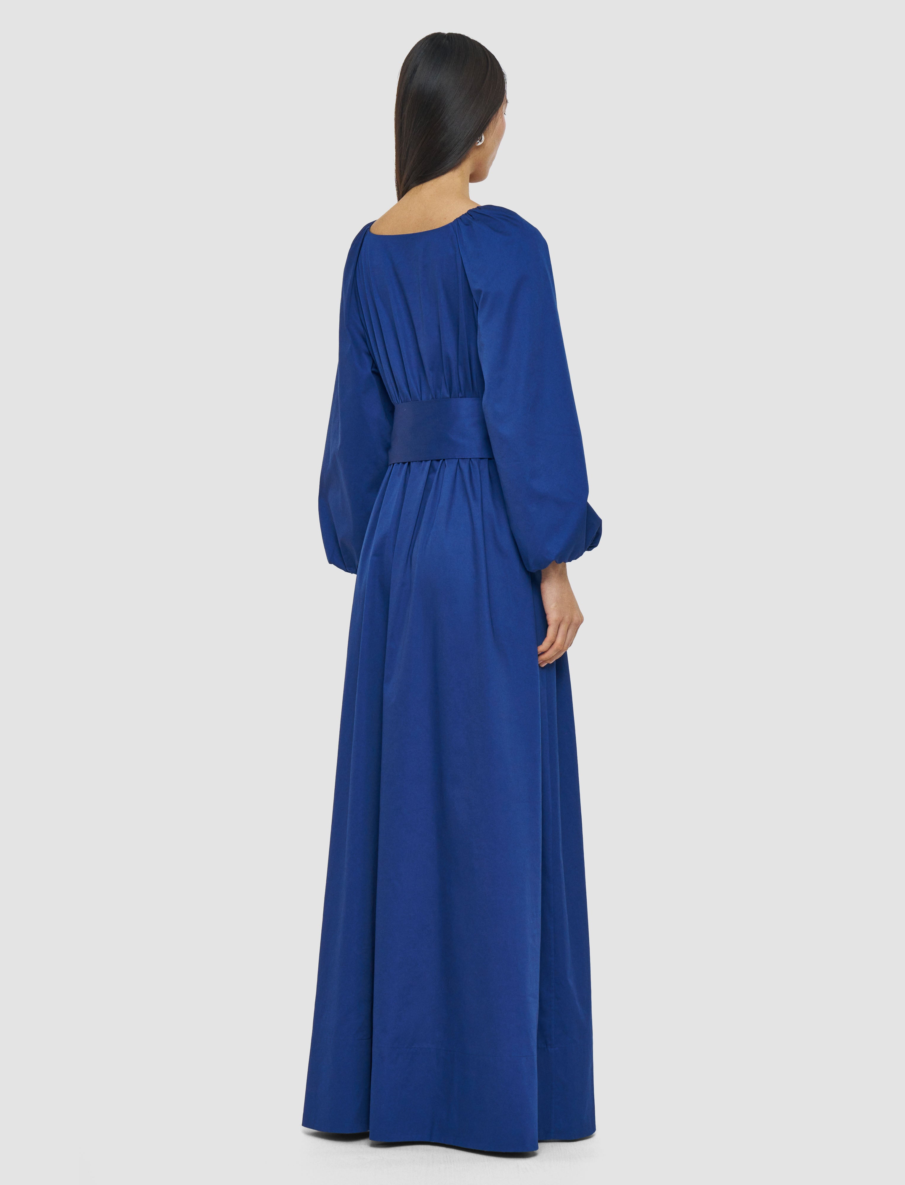 blue-bellan-cotton-sateen-dress-JOSEPH