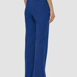 Blue Bi-Stretch Toile Tafira Trousers - Joseph