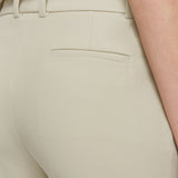 Beige Bi-Stretch Toile Tafira Trousers - Joseph