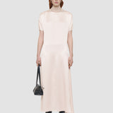 Pink Daviel Silk Satin Dress - Joseph
