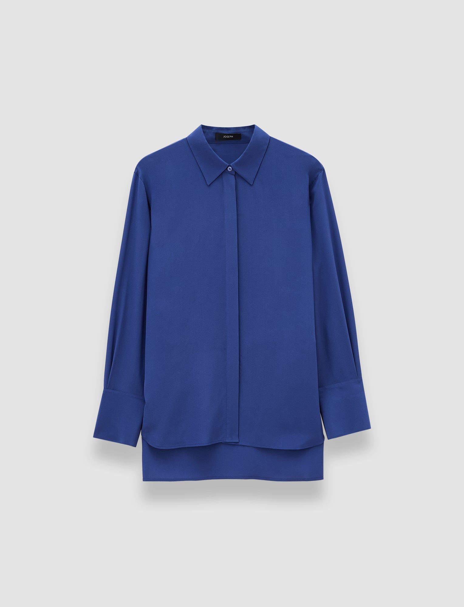 blue-bold-crepe-de-soie-silk-blouse-JOSEPH