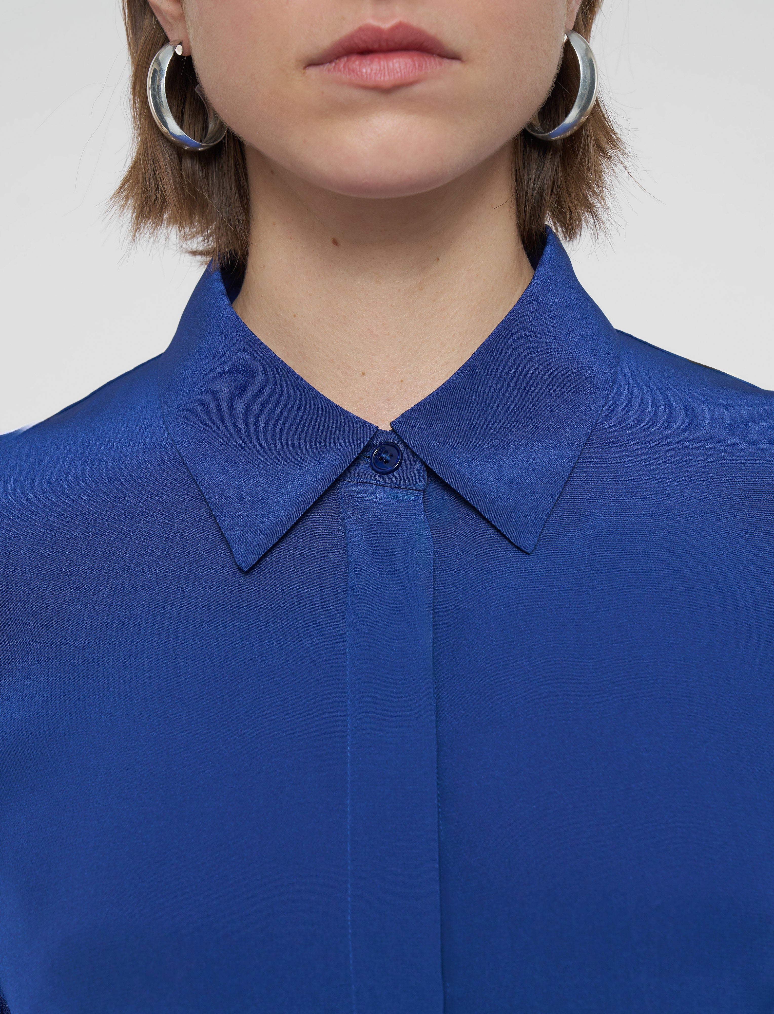 blue-bold-crepe-de-soie-silk-blouse-JOSEPH