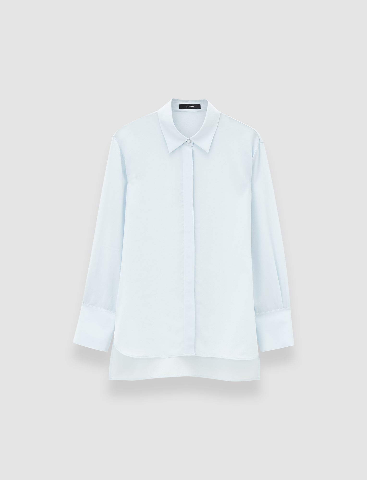 blue-bold-crepe-de-soie-silk-blouse-JOSEPH