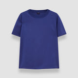 Blue Rubin Crepe de Soie Silk Blouse - Joseph