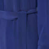 Blue Siam Crepe de Soie Silk Dress - Joseph