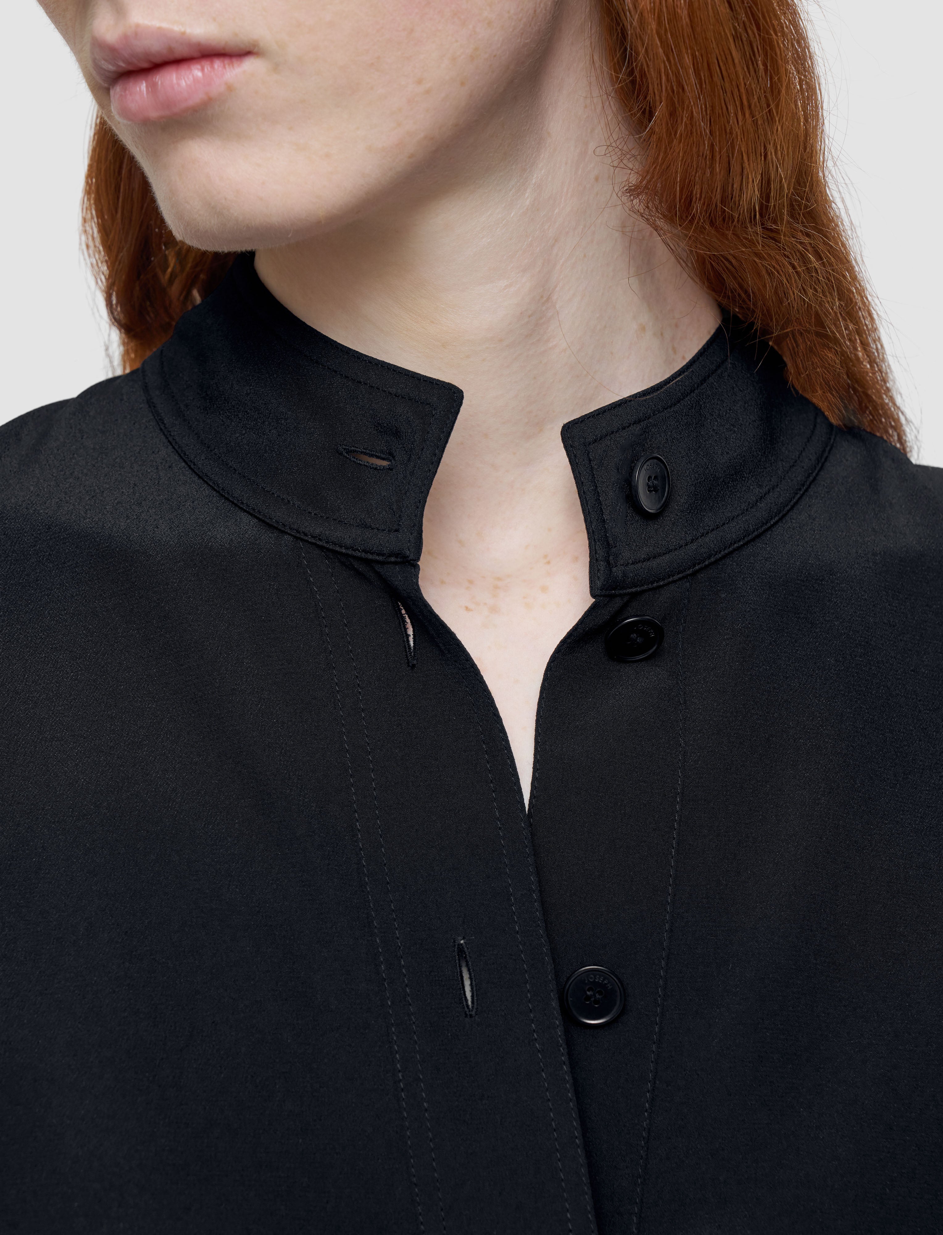 black-lamy-crepe-de-soie-silk-jacket-JOSEPH