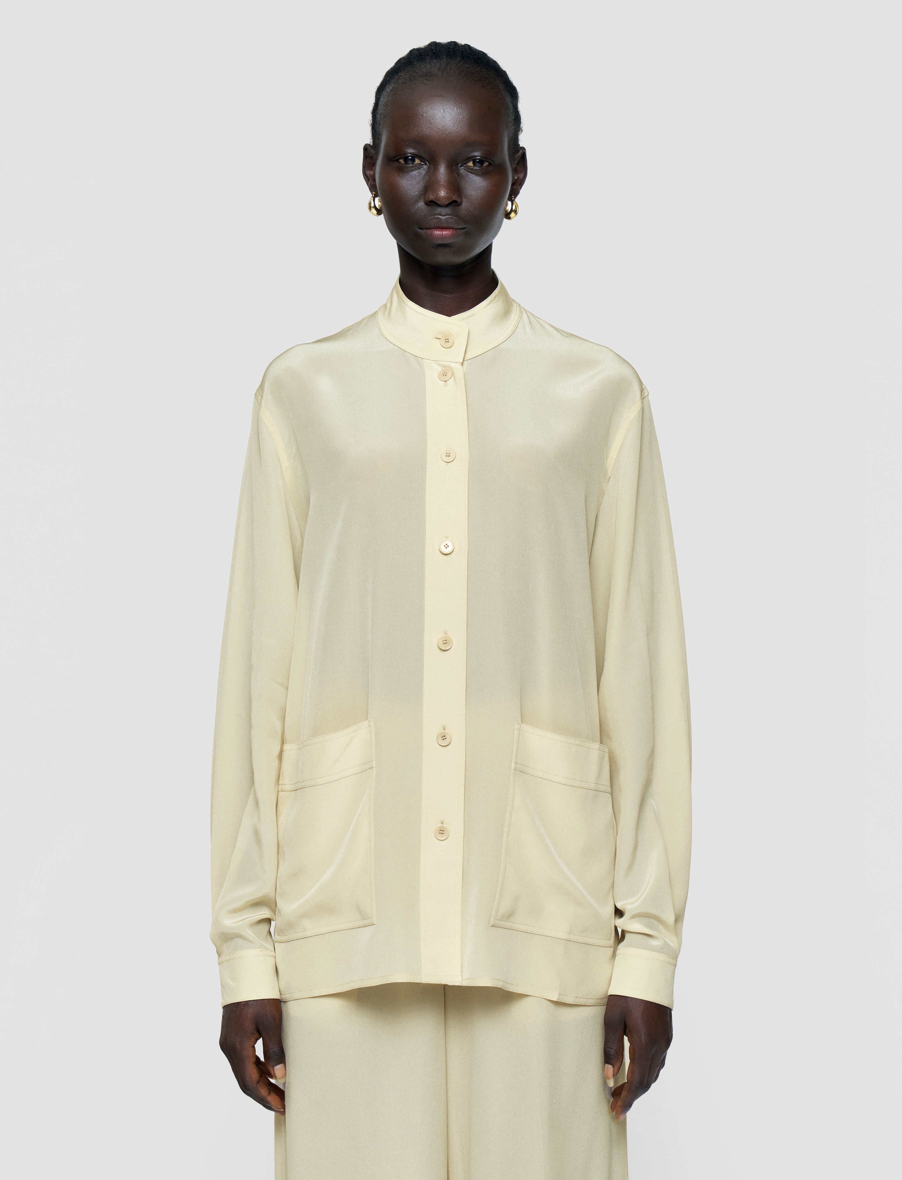 beige-lamy-crepe-de-soie-silk-jacket-JOSEPH