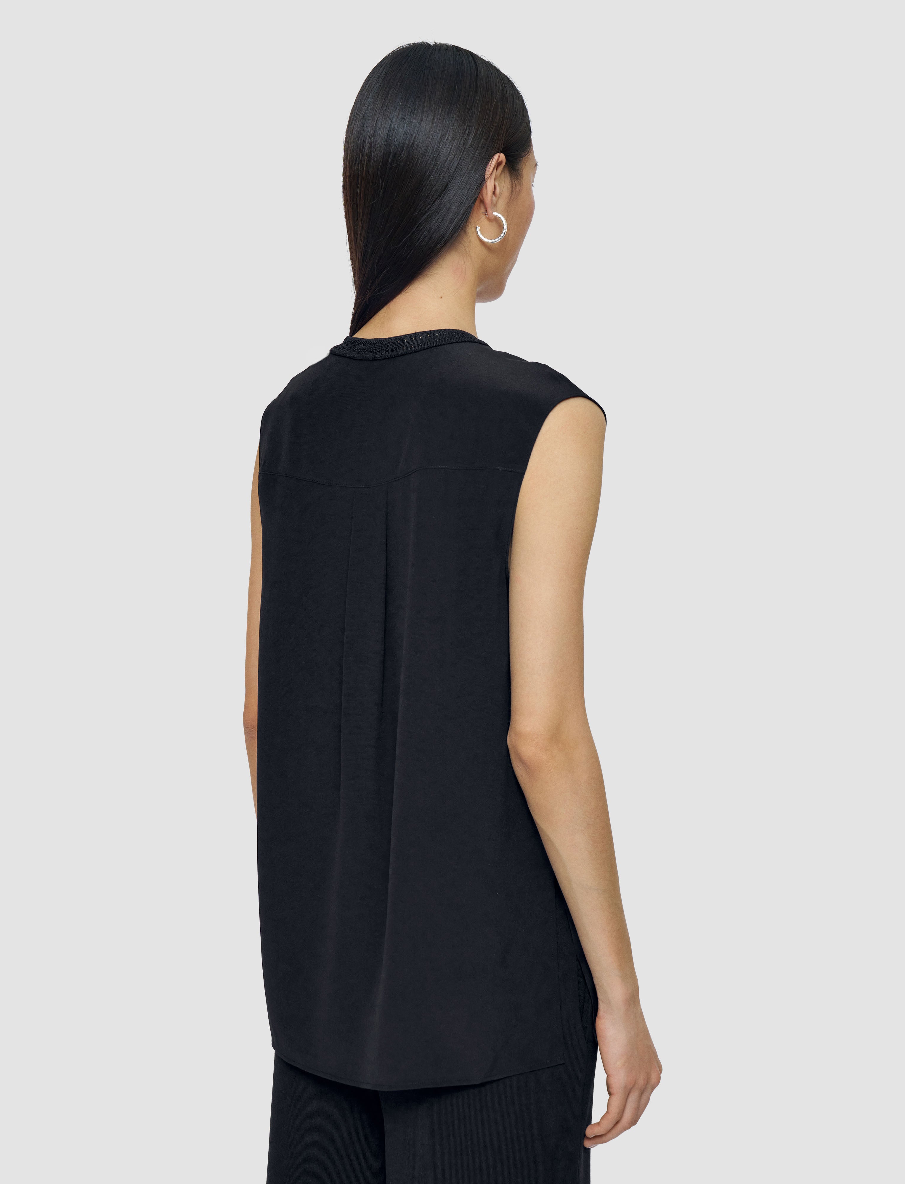 black-louis-crepe-de-soie-silk-blouse-JOSEPH