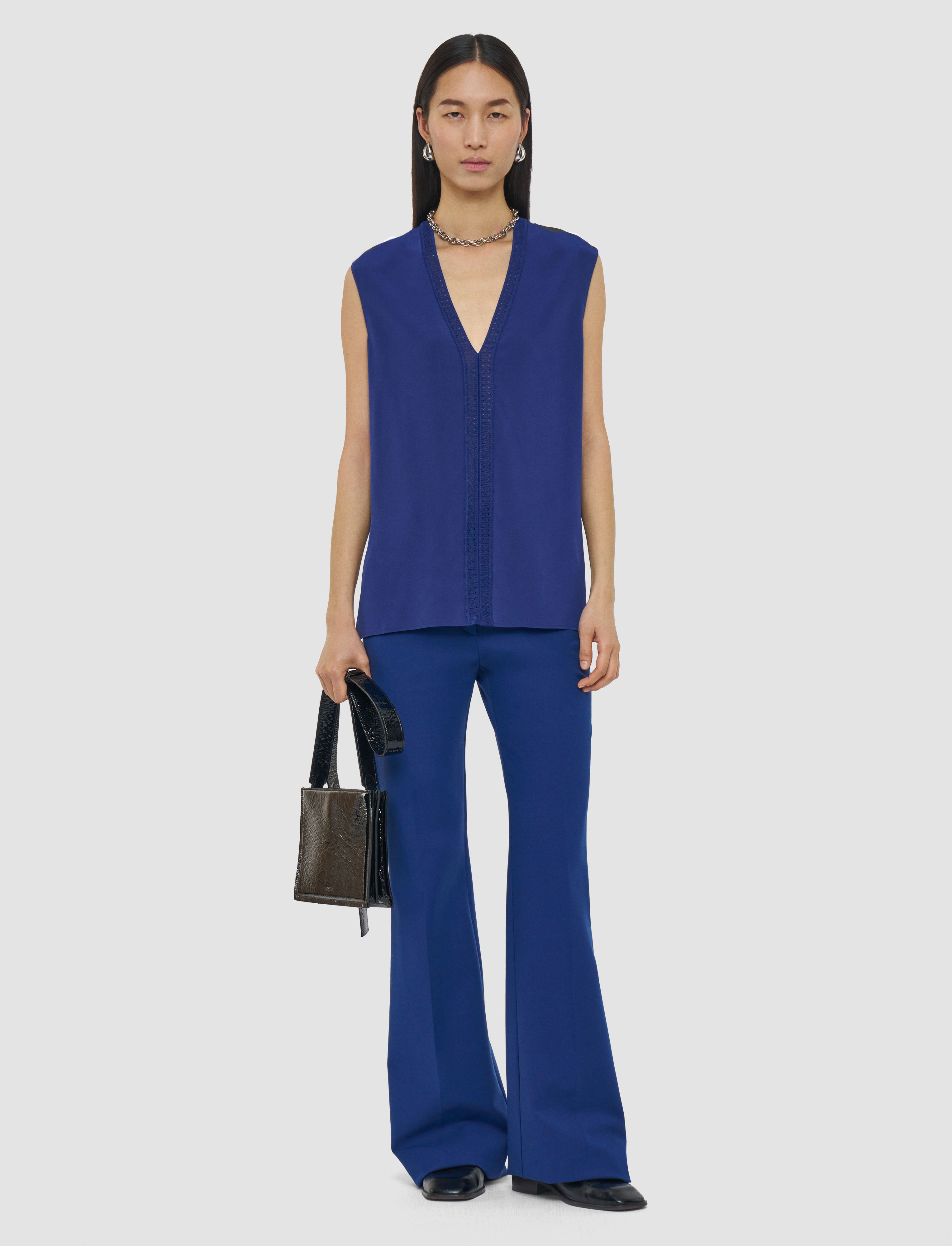 blue-louis-crepe-de-soie-silk-blouse-JOSEPH