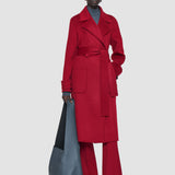 Red Arline Double Face Cashmere Coat - Joseph