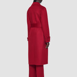 Red Arline Double Face Cashmere Coat - Joseph