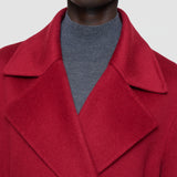 Red Arline Double Face Cashmere Coat - Joseph