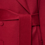 Red Arline Double Face Cashmere Coat - Joseph