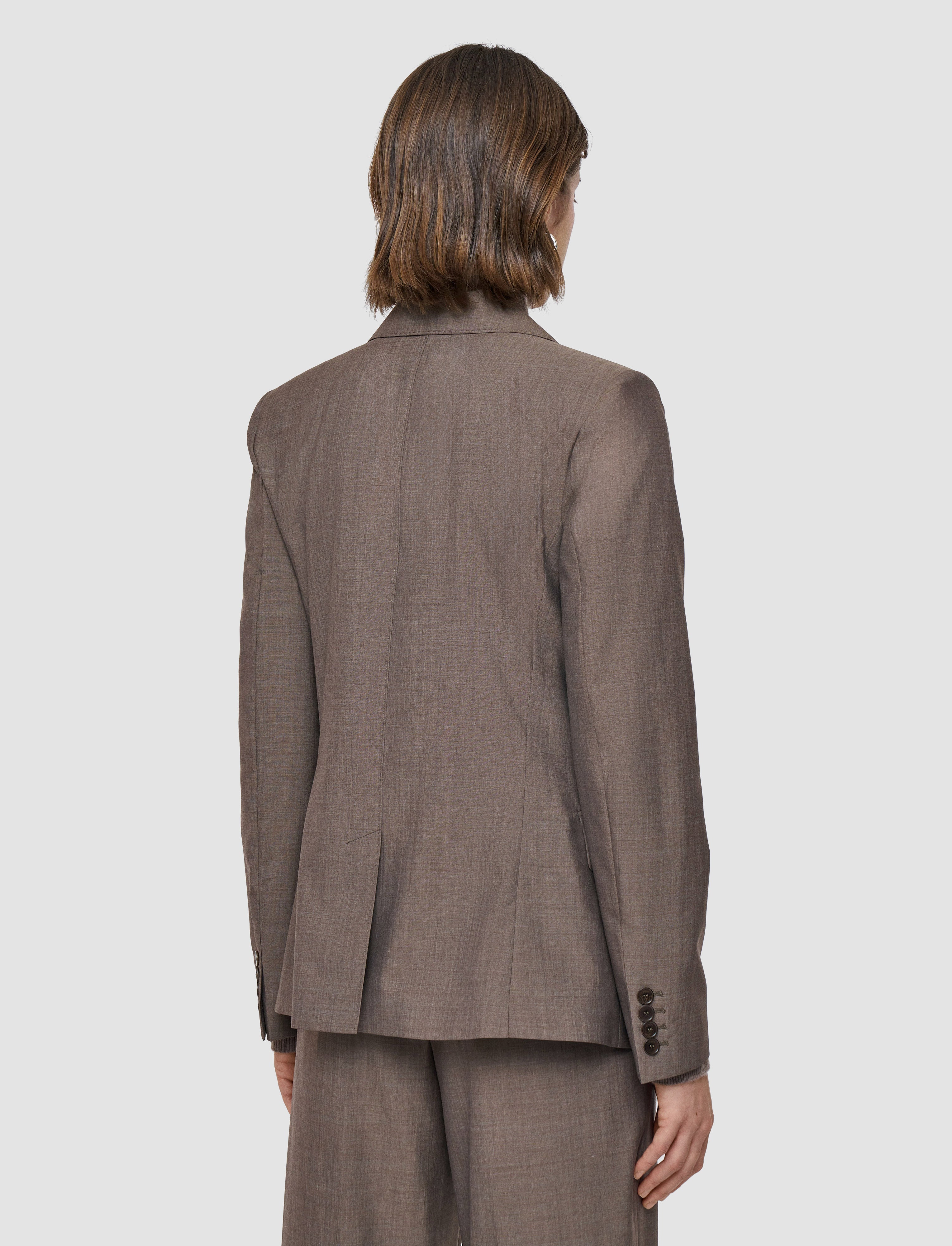 marron-veste-marty-en-laine-legere-JOSEPH