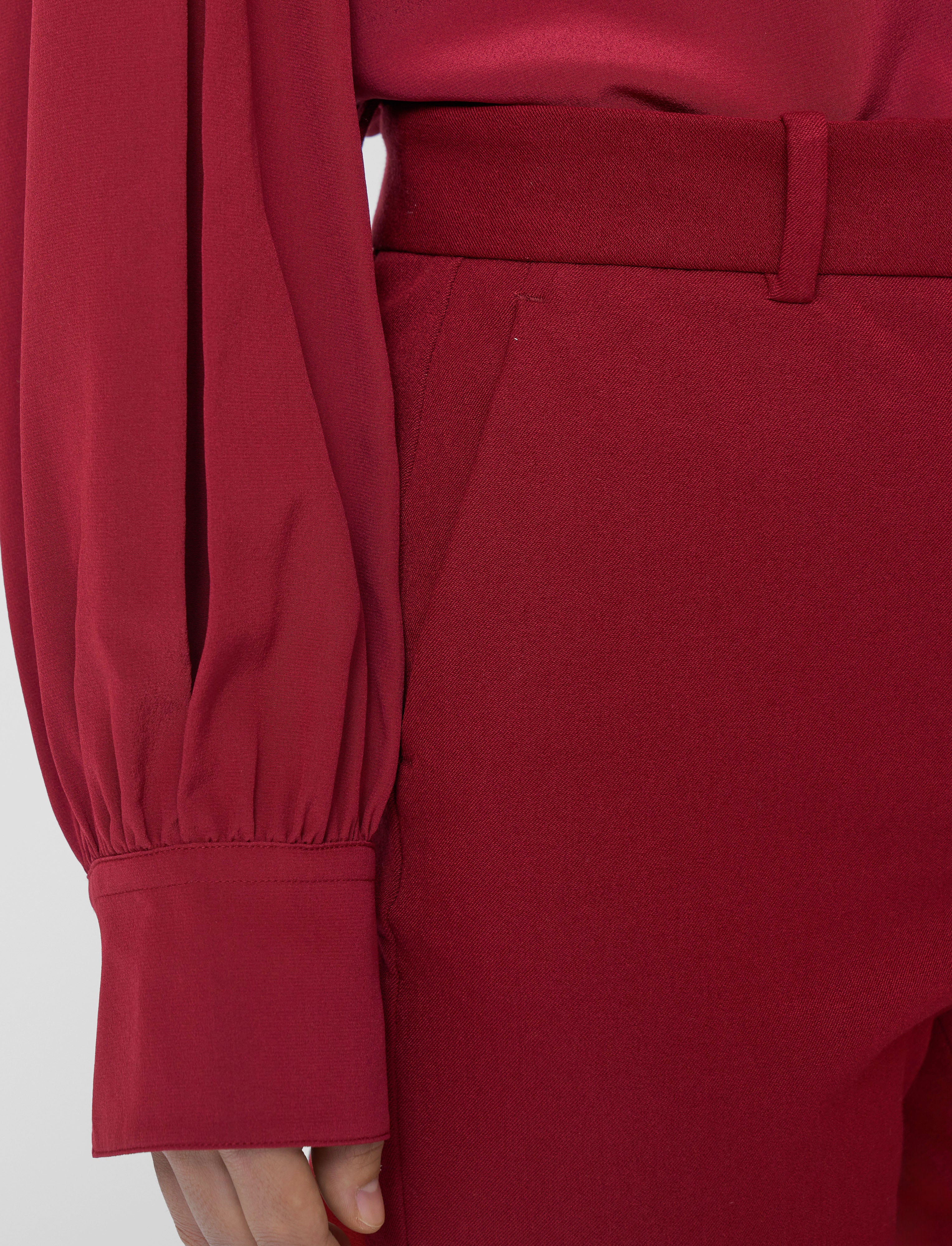 red-tafira-gabardine-stretch-trousers-JOSEPH