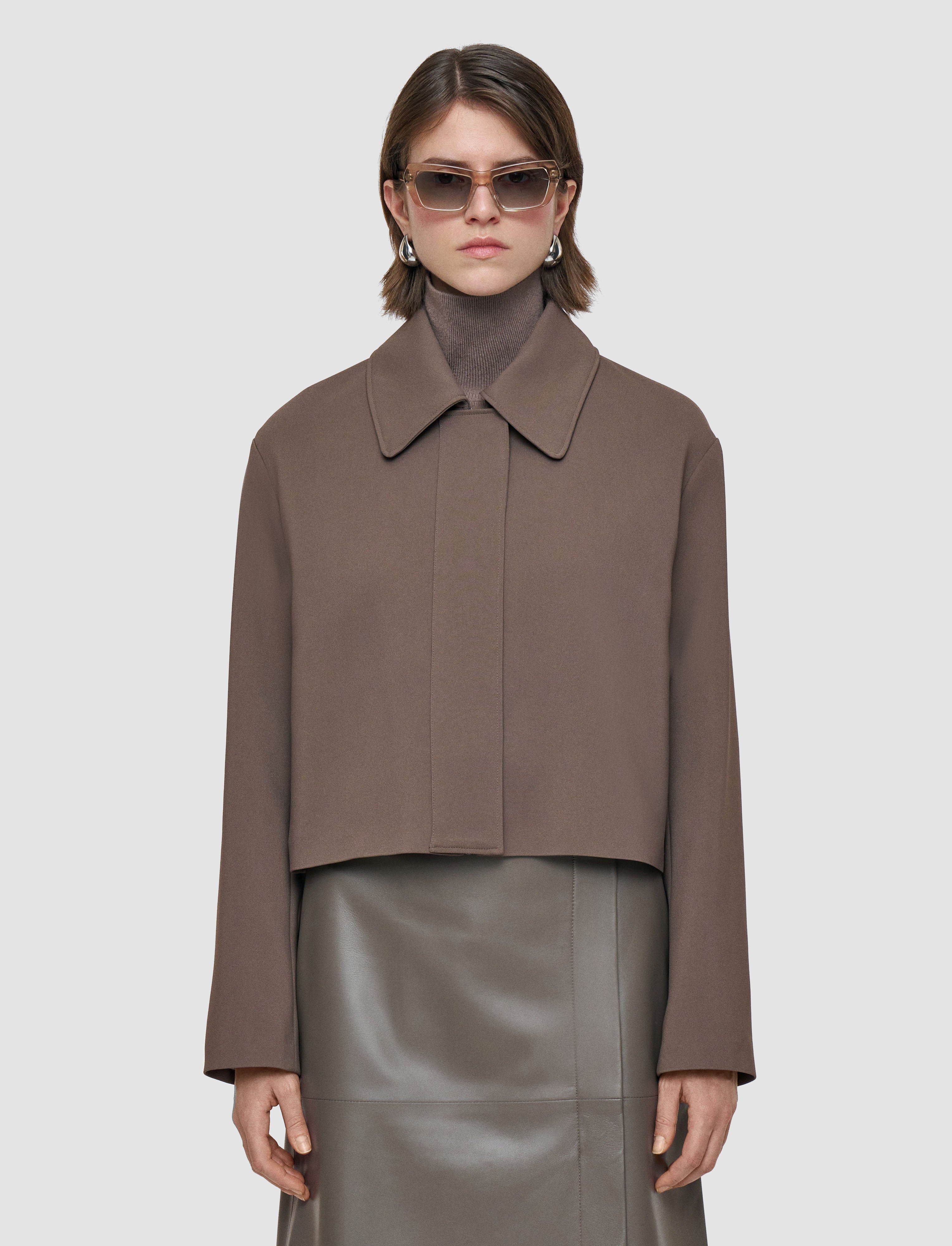 brown-bonnat-comfort-cady-jacket-JOSEPH