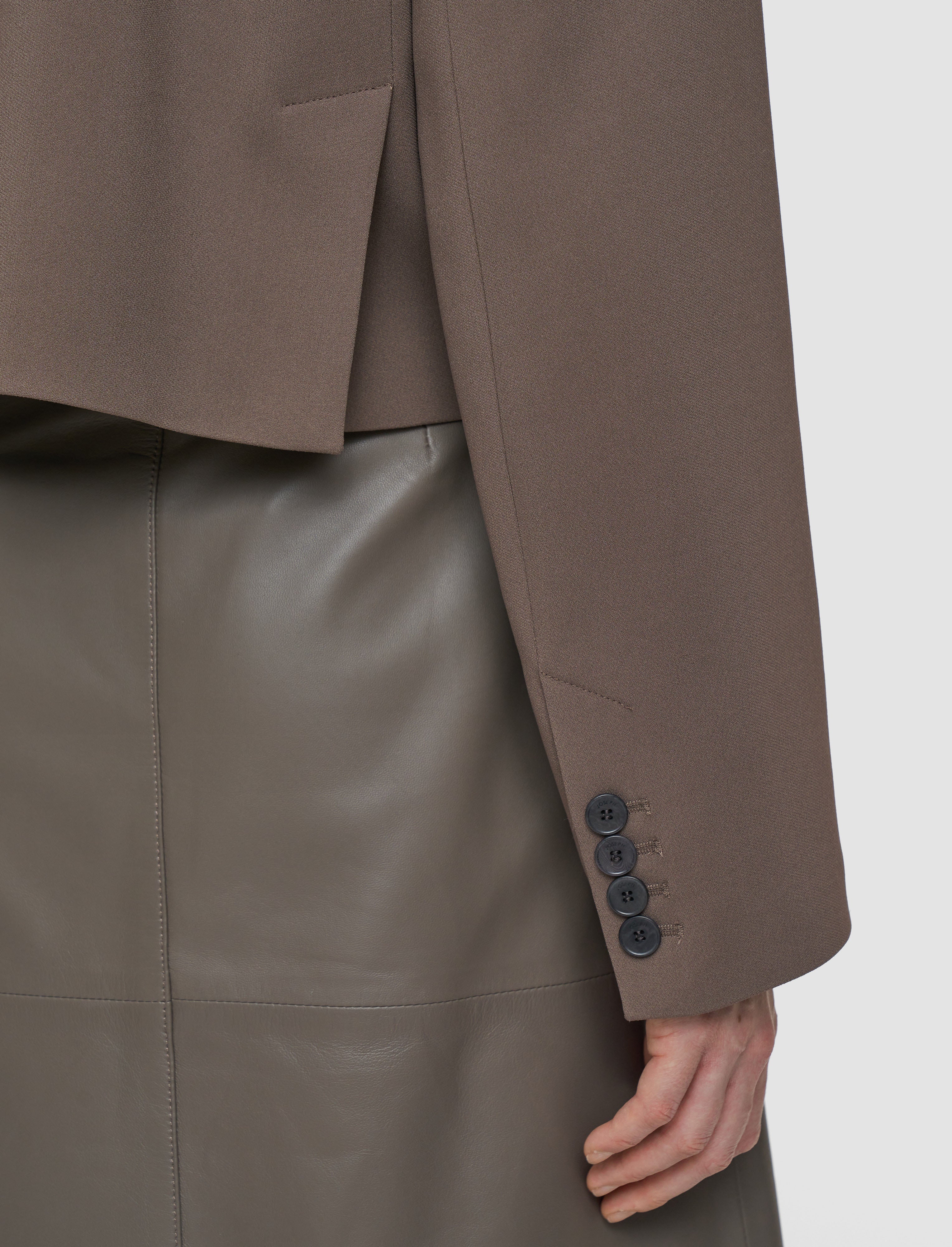 brown-bonnat-comfort-cady-jacket-JOSEPH
