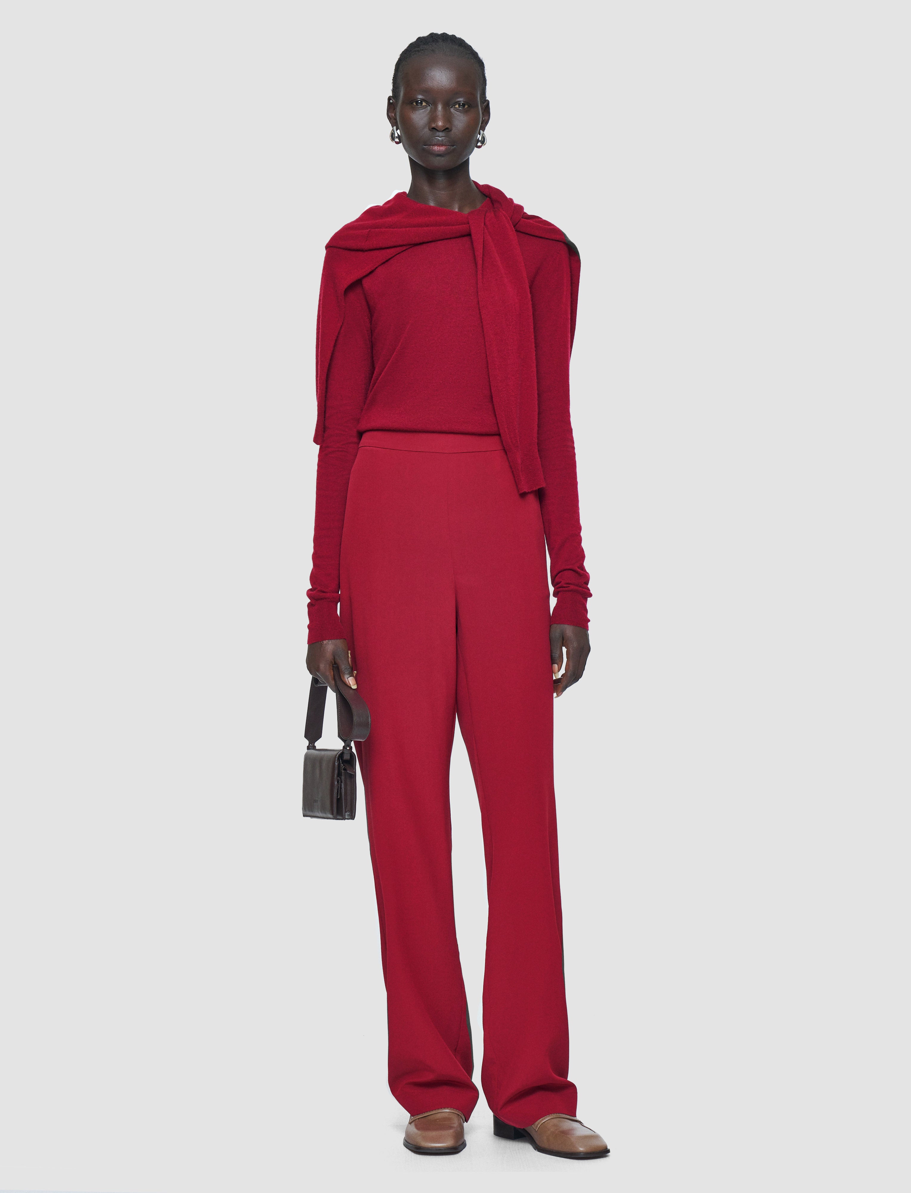 red-sahel-crepe-de-chine-silk-trousers-JOSEPH