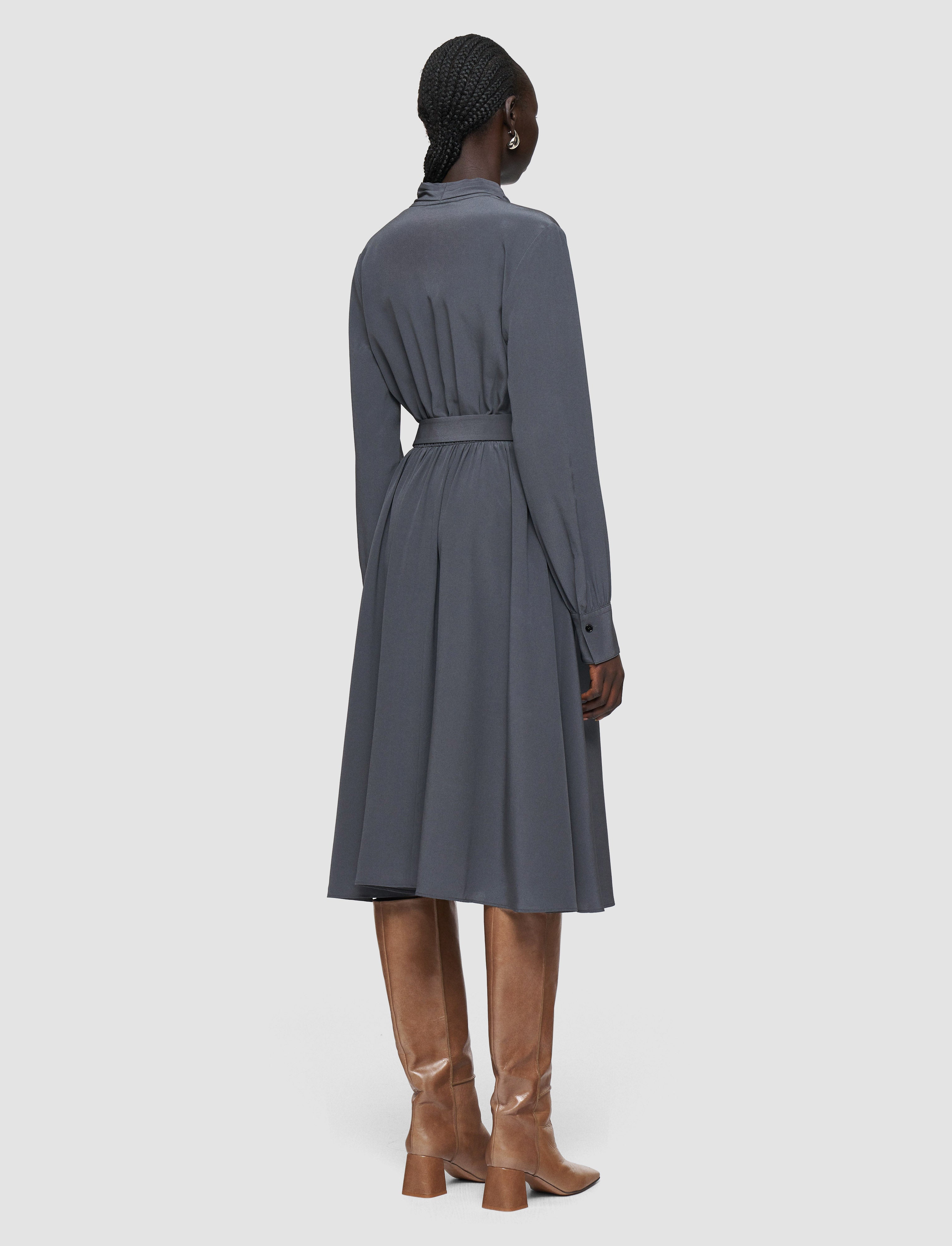 gris-robe-severin-en-crepe-de-chine-JOSEPH