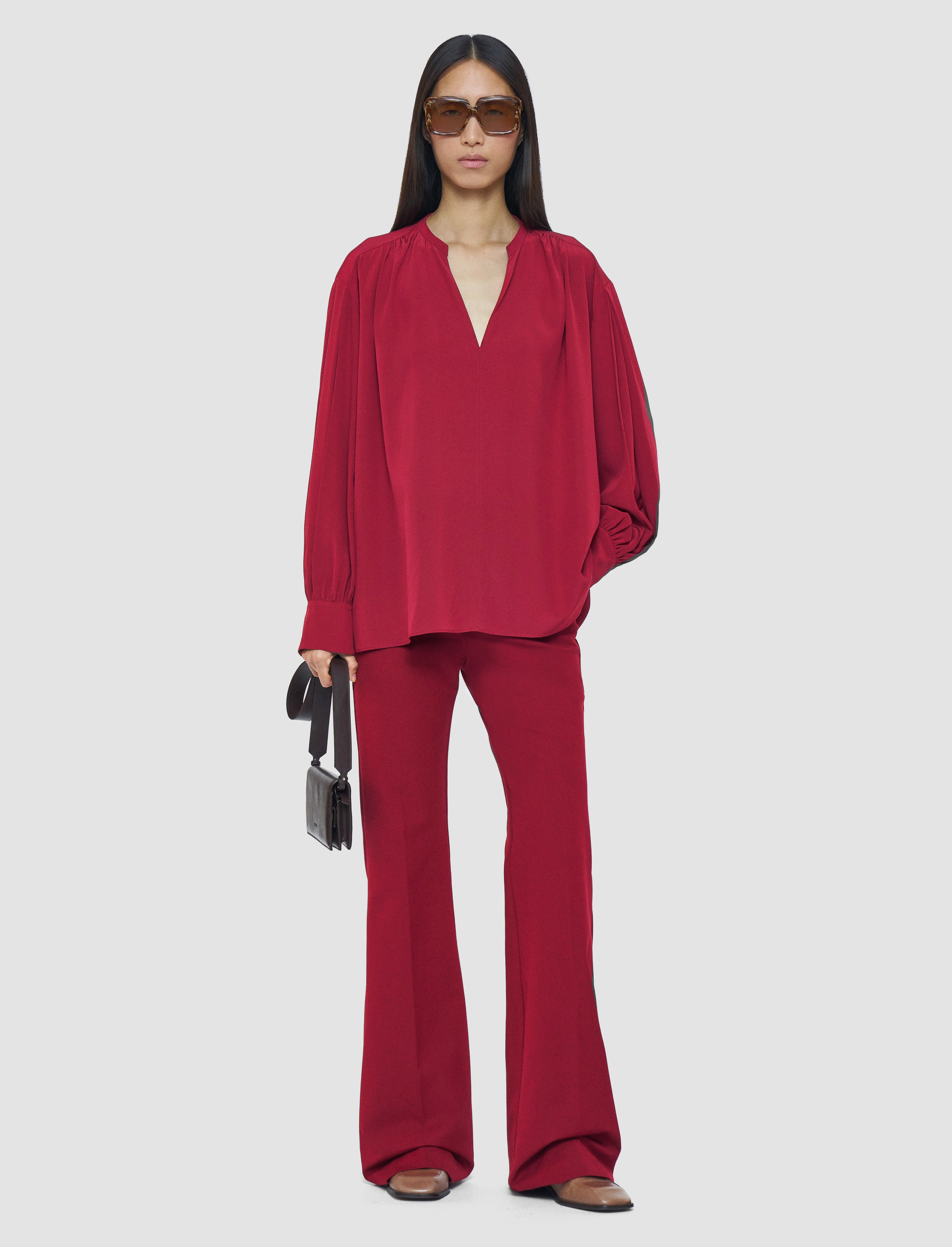 red-blondel-crepe-de-chine-silk-blouse-JOSEPH