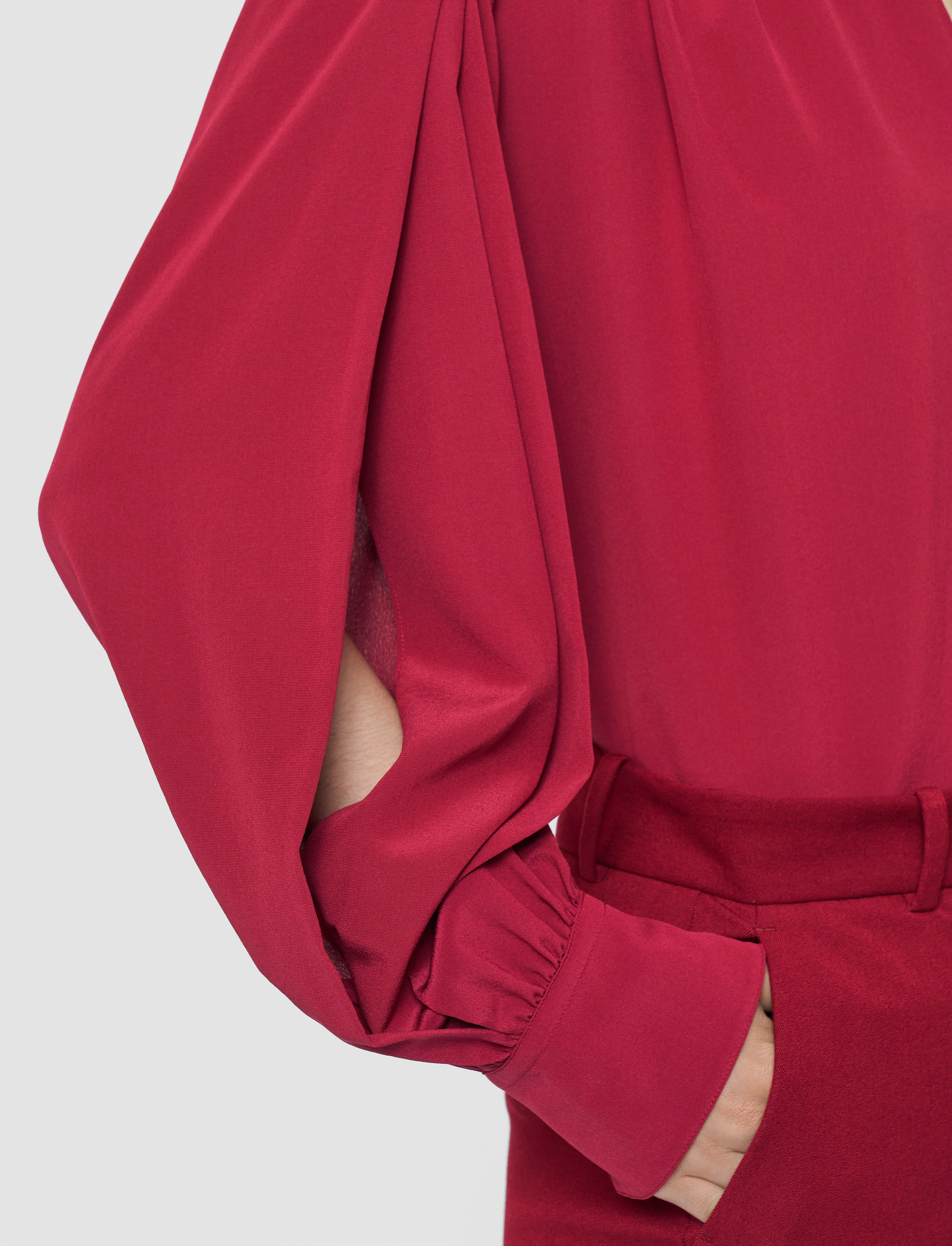 red-blondel-crepe-de-chine-silk-blouse-JOSEPH