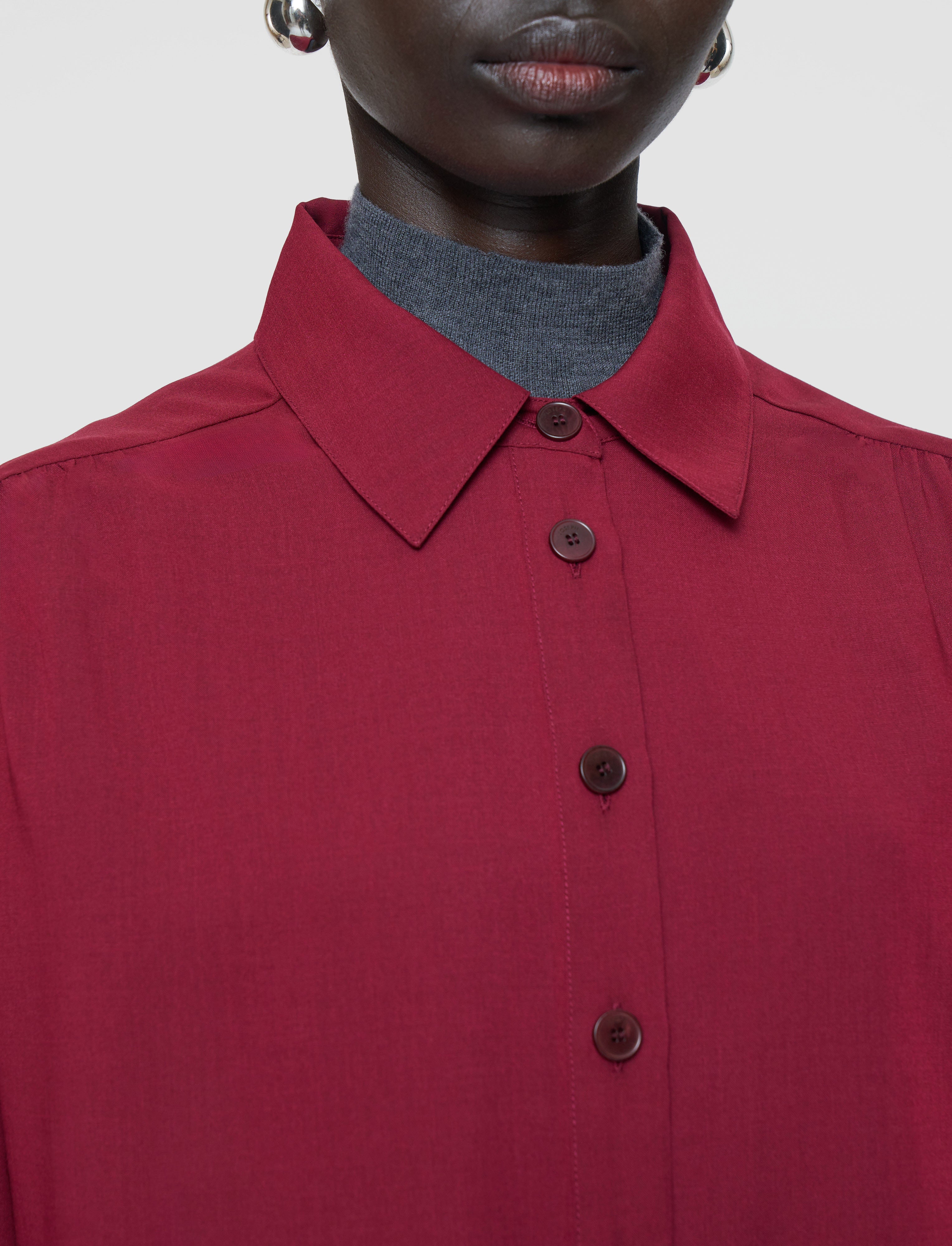 red-anais-wool-voile-blouse-JOSEPH