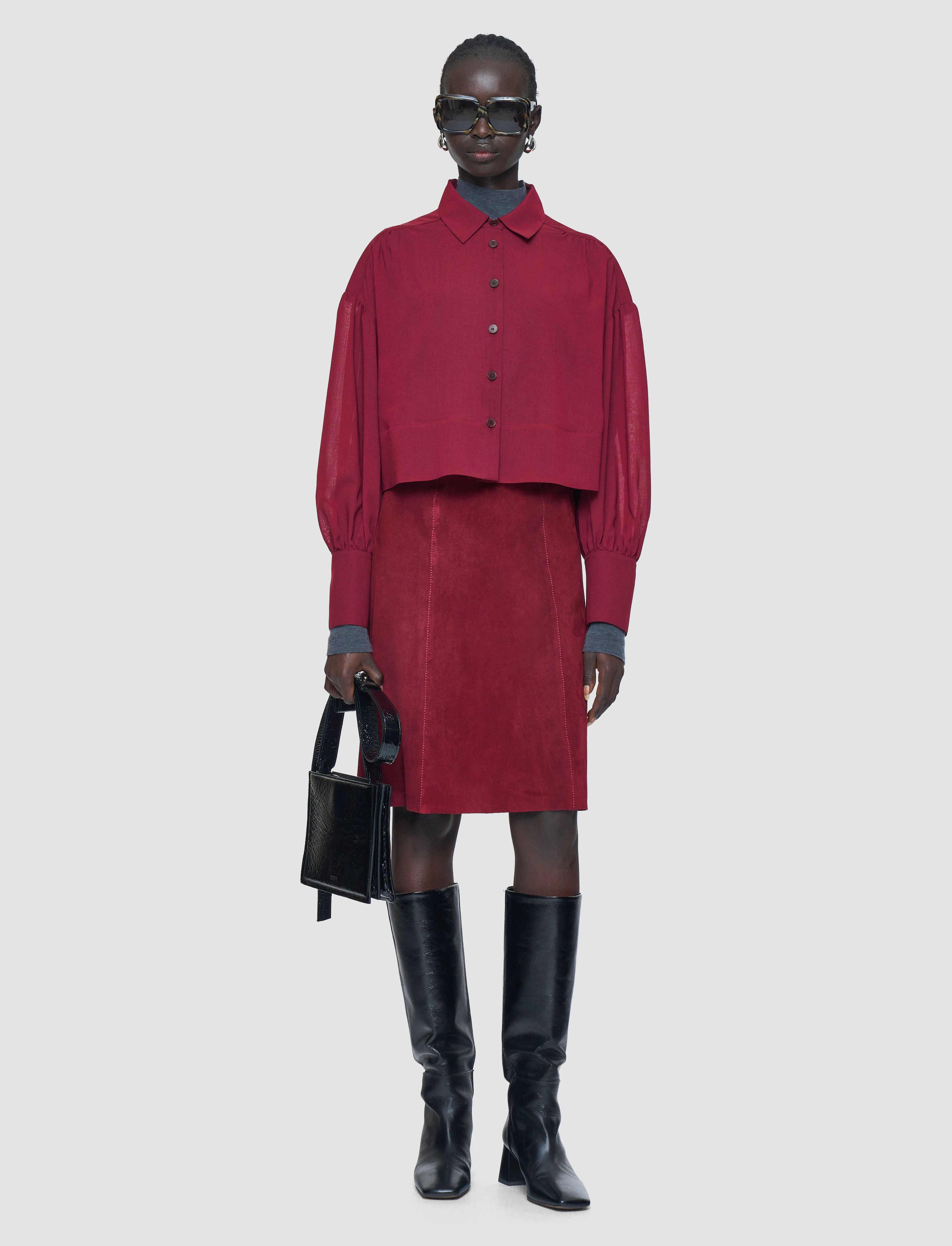 red-anais-wool-voile-blouse-JOSEPH