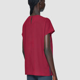 Red Broca Wool Voile Blouse - Joseph