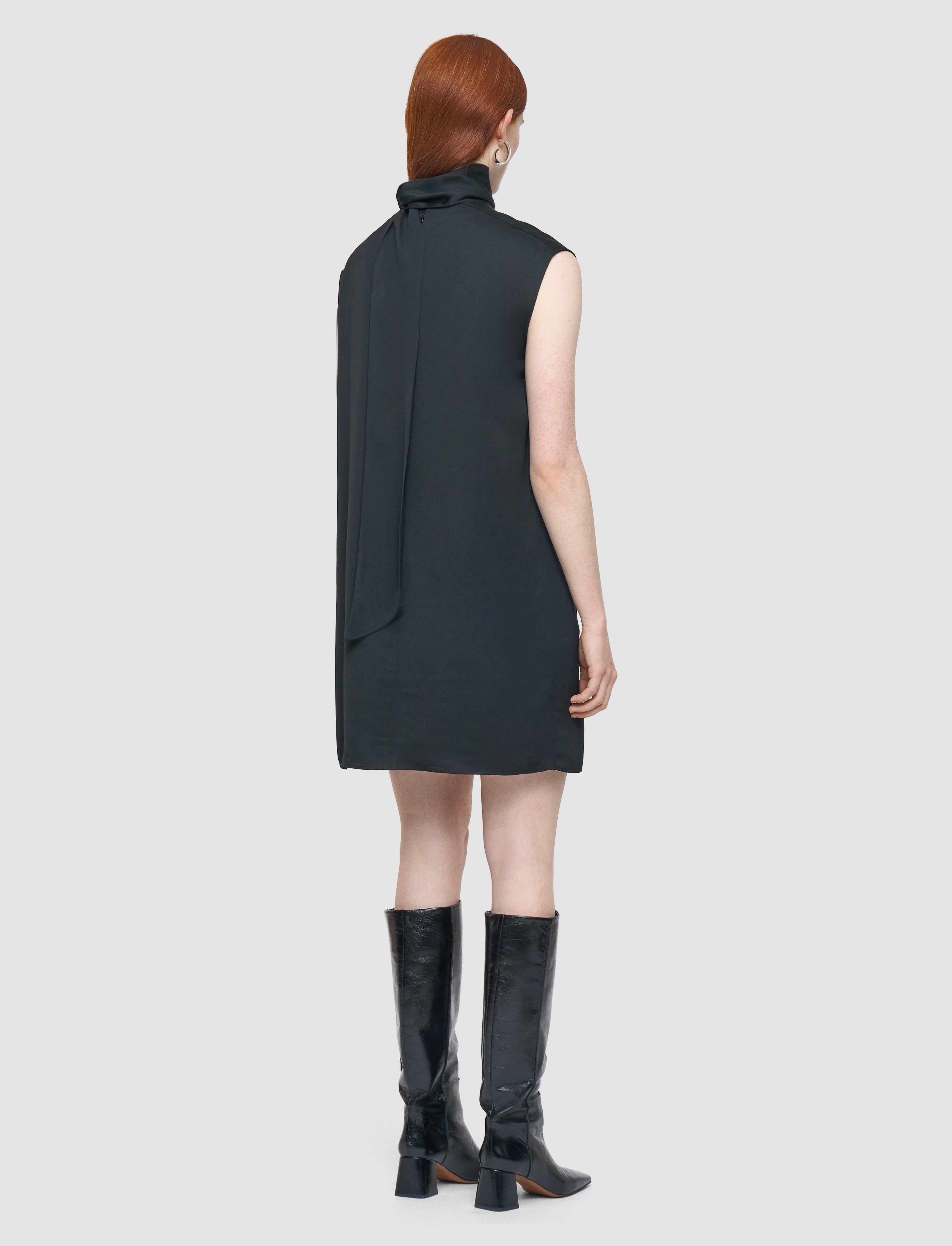 noir-robe-sandy-en-crepe-leger-JOSEPH