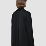 Black Adele Light Crepe Blouse - Joseph