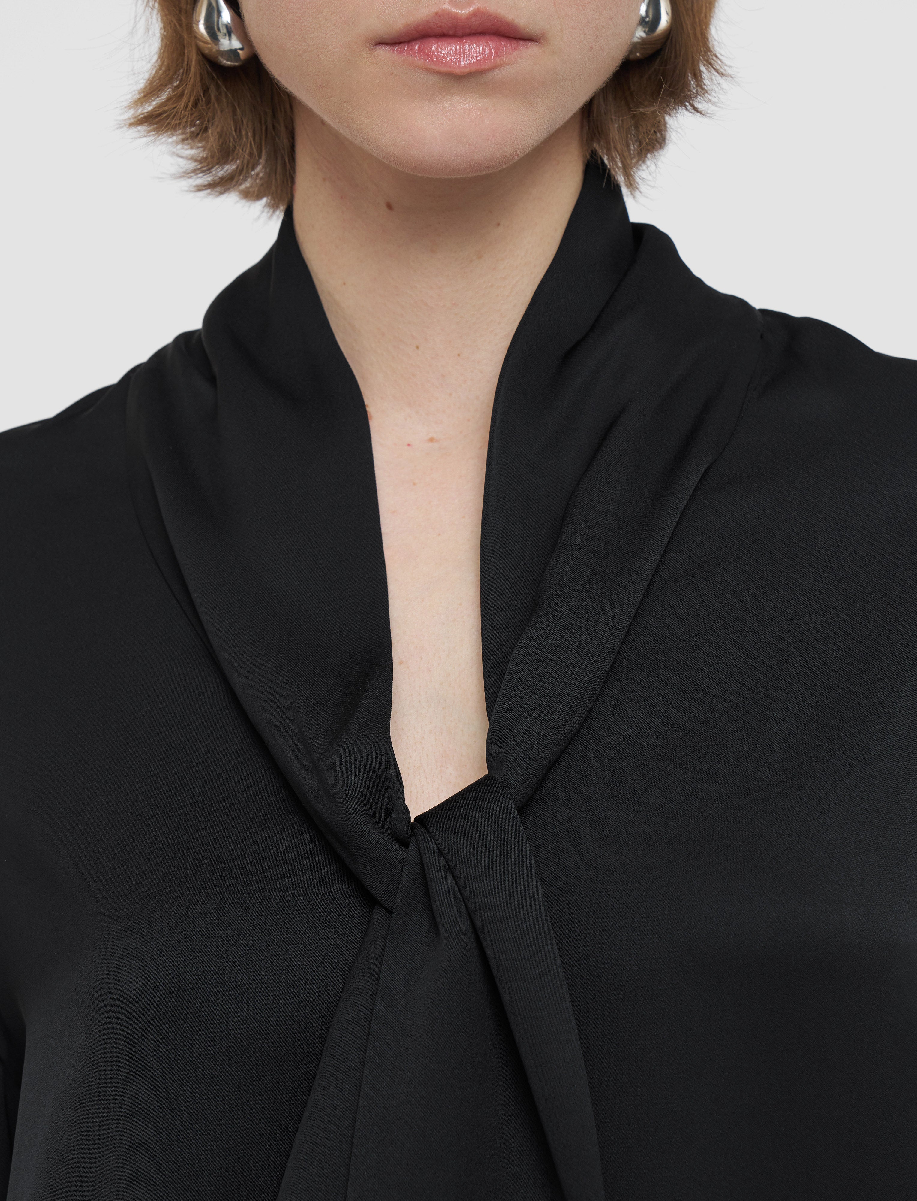 black-adele-light-crepe-blouse-JOSEPH