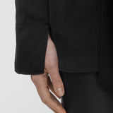 Black Adele Light Crepe Blouse - Joseph
