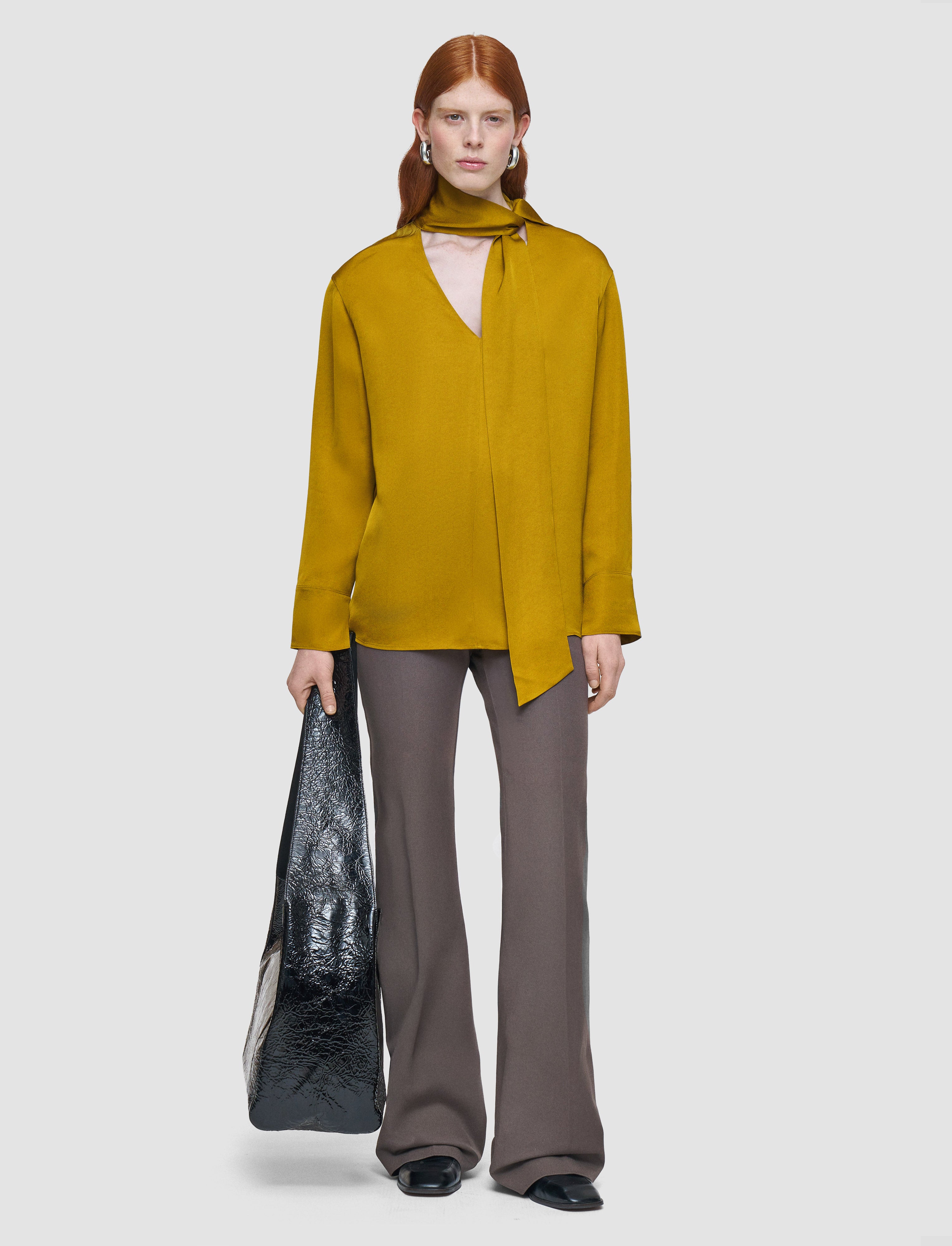 green-adele-light-crepe-blouse-JOSEPH
