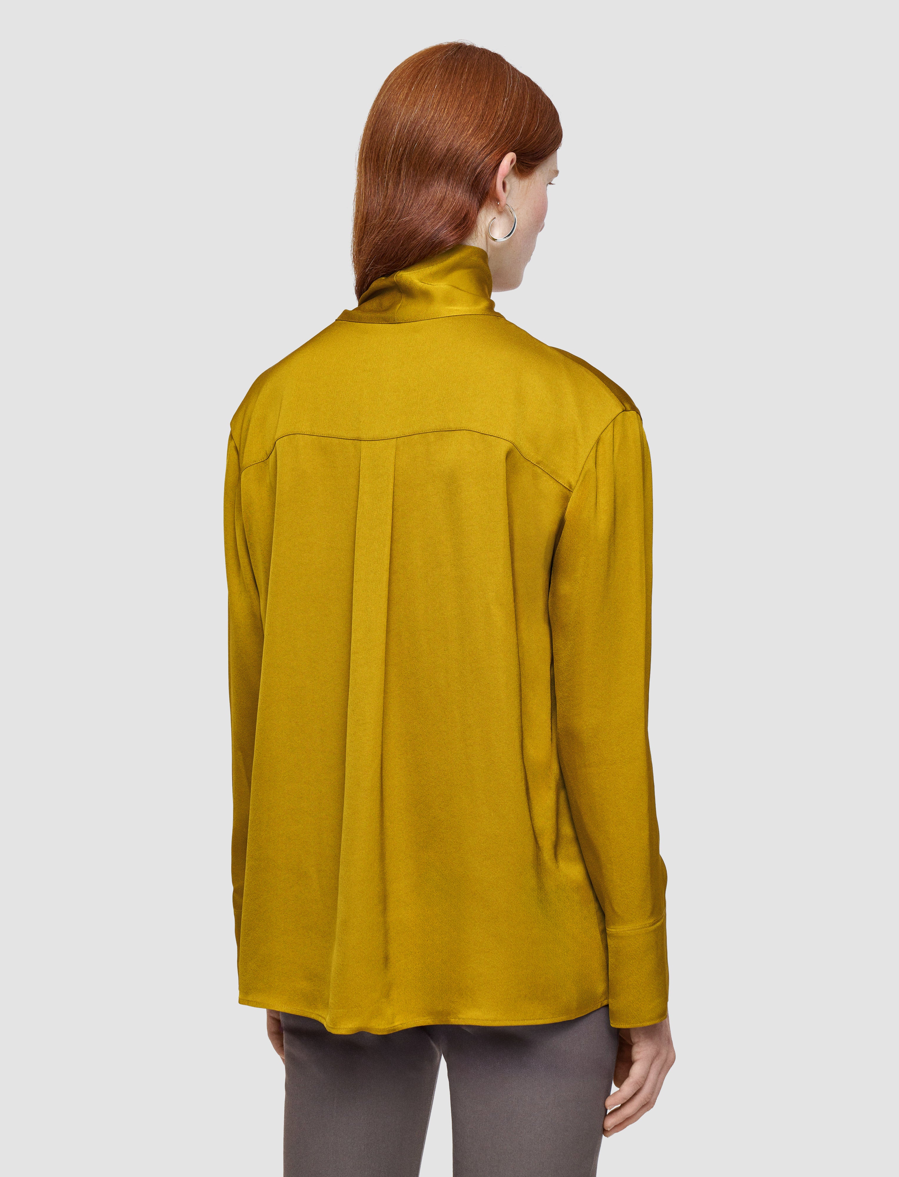 green-adele-light-crepe-blouse-JOSEPH