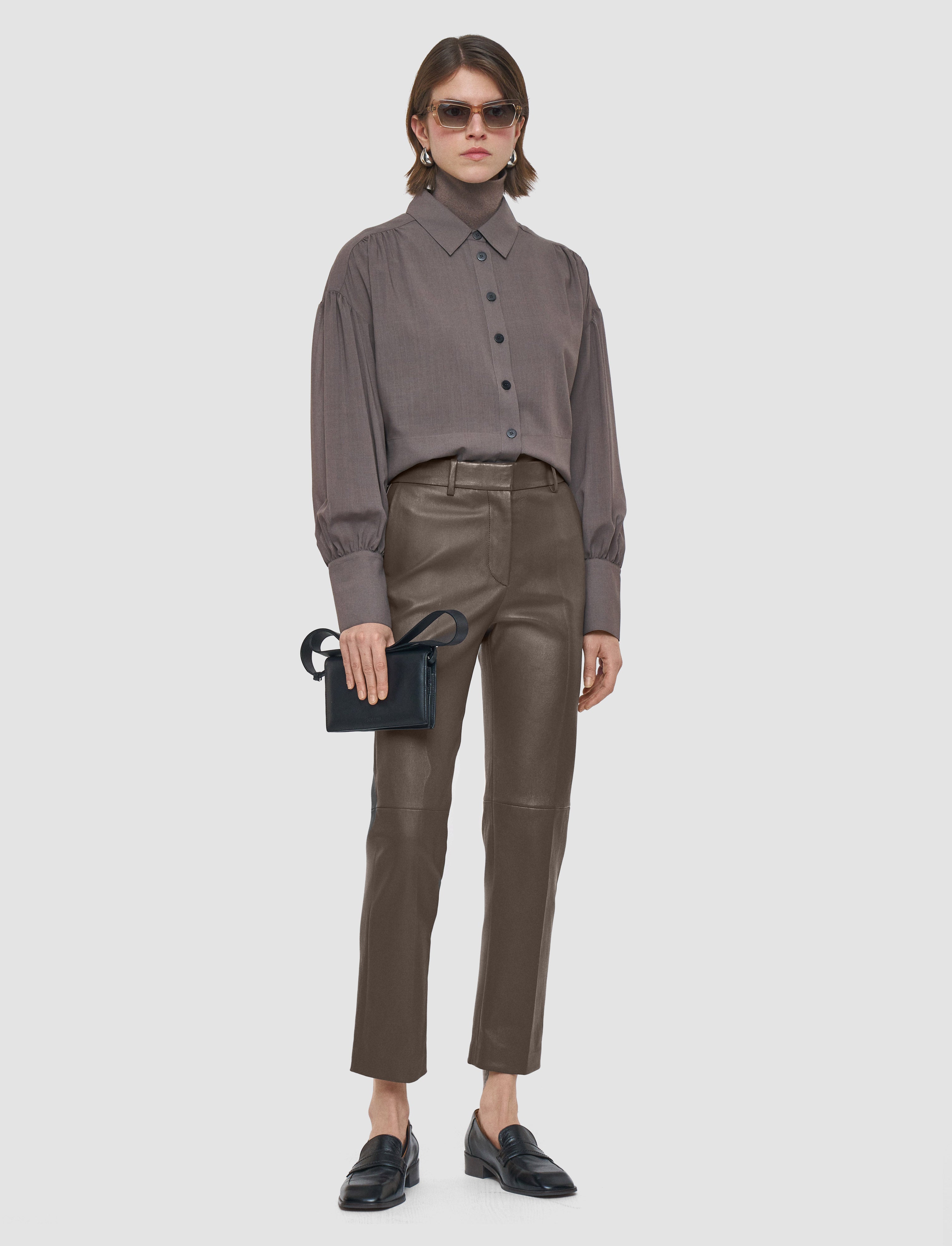 brown-coleman-leather-stretch-trousers-JOSEPH