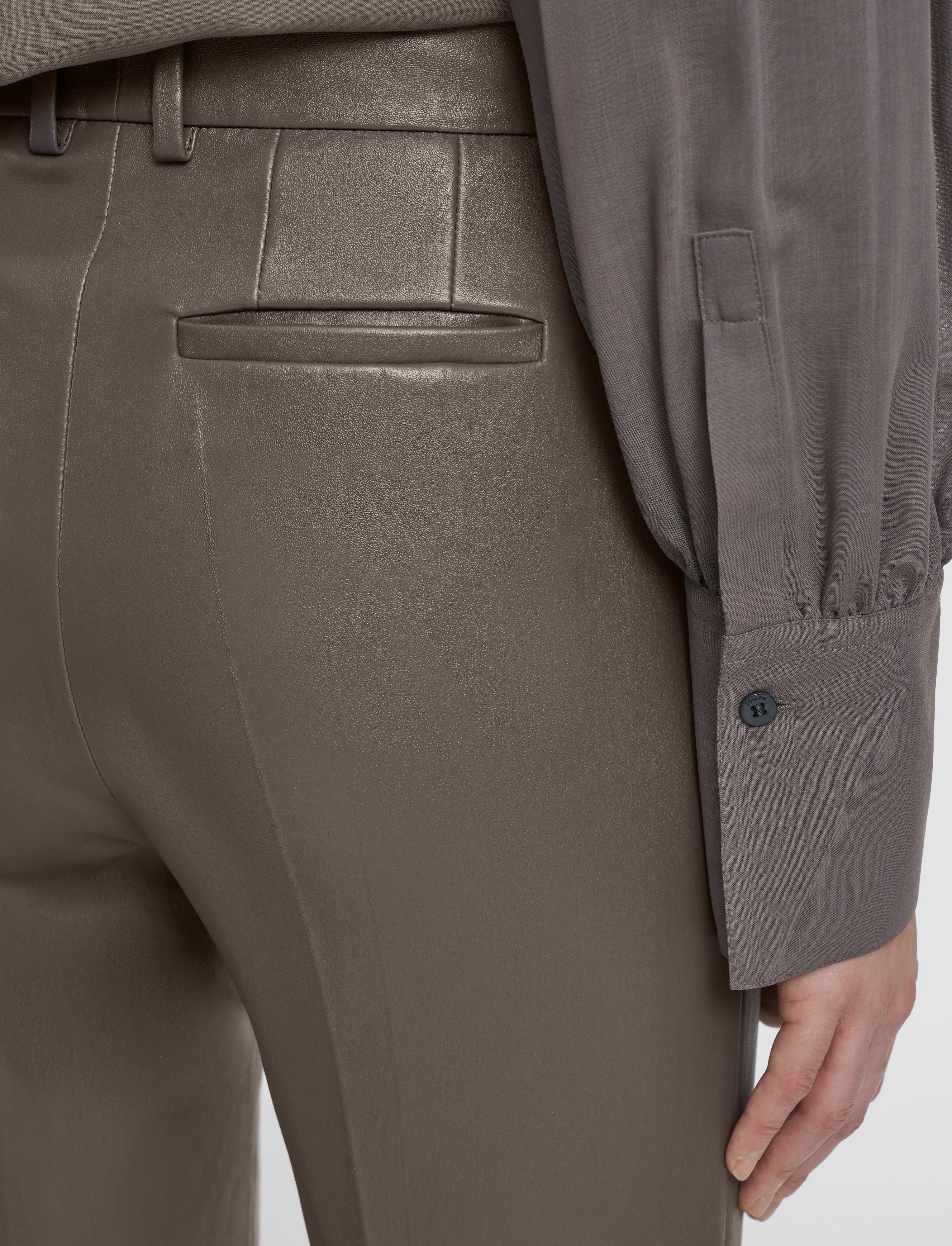 brown-coleman-leather-stretch-trousers-JOSEPH