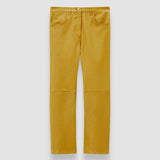 Green Duke Leather Stretch Trousers - Joseph