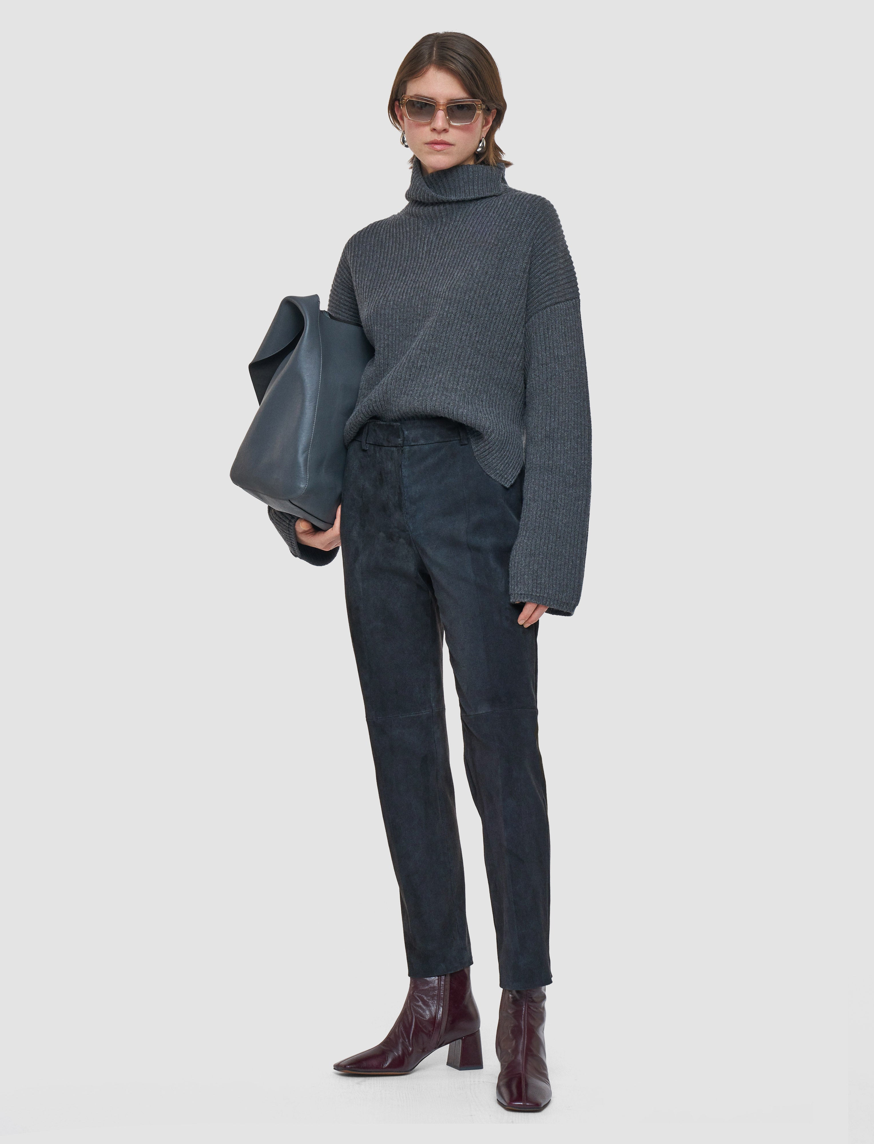 grey-coleman-suede-stretch-trousers-JOSEPH