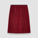 Nicole Suede Stretch Skirt