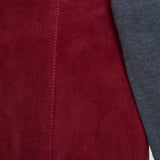 Red Nicole Suede Stretch Skirt - Joseph