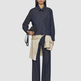 Blue Satia Sartorial Denim Shirt - Joseph