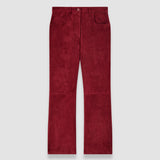 Red Duke Suede Stretch Trousers - Joseph