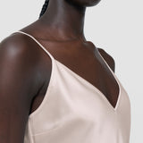Pink Clea Silk Satin Camisole - Joseph